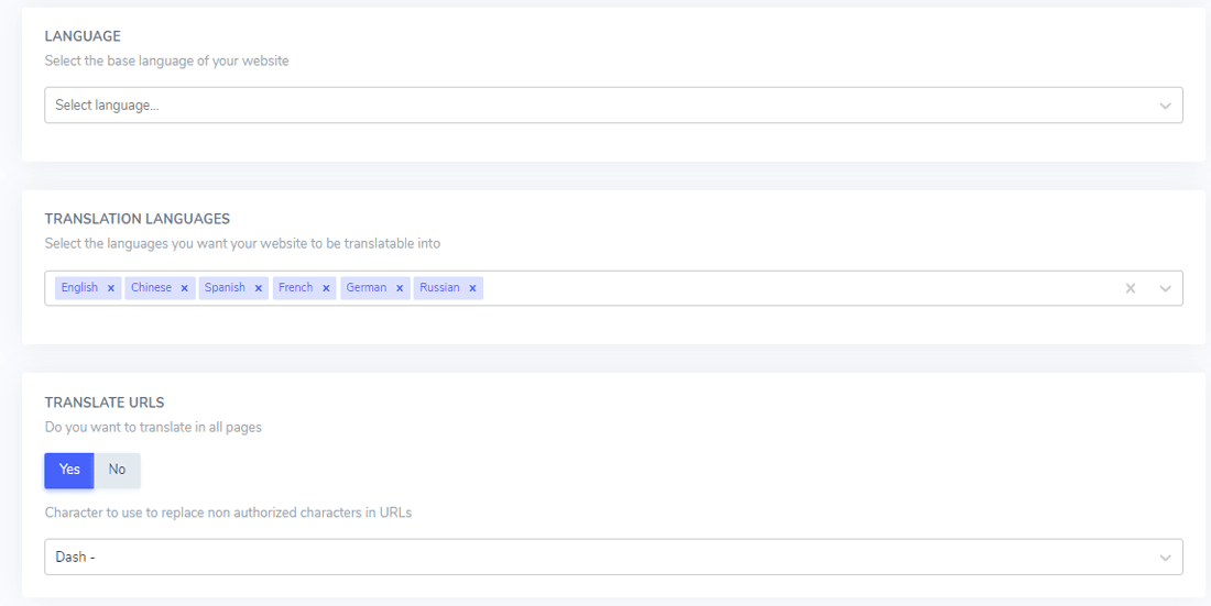 Our guide to automatically translate your website URLs