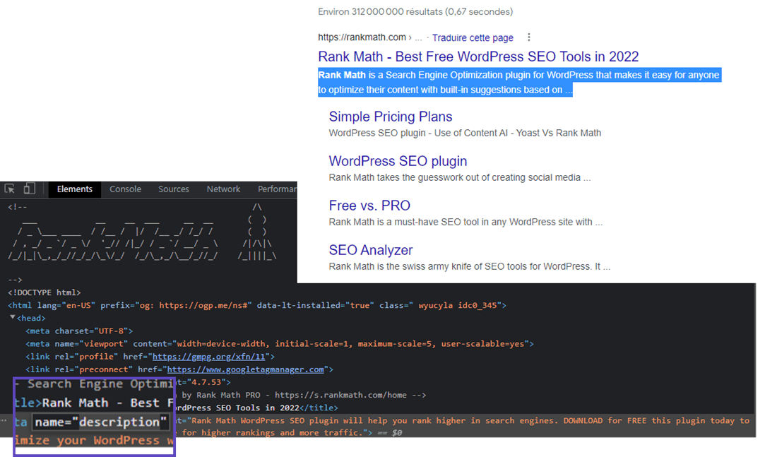 Cómo traducir la metainformación del complemento Rank Math SEO