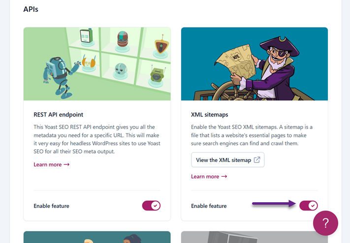 Как перевести карты сайта Yoast SEO XML