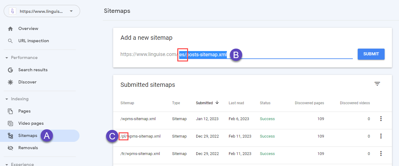 Cómo traducir todo en uno mapas de sitio SEO XML