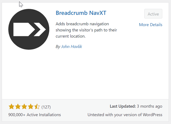 How to auto-translate any WordPress plugin content - breadcrumbs