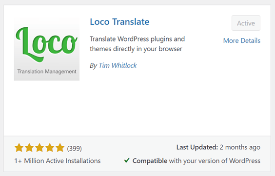 Sådan oversætter du WooCommerce e-mails-loco translate plugin