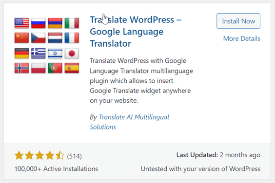 Cum să adăugați Google Translate la un site web WordPress - plugin google language translator