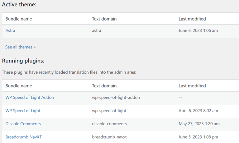 Sådan oversætter du plugin-strenge og temastrenge på WordPress -aktivt tema og plugin Loco Translate