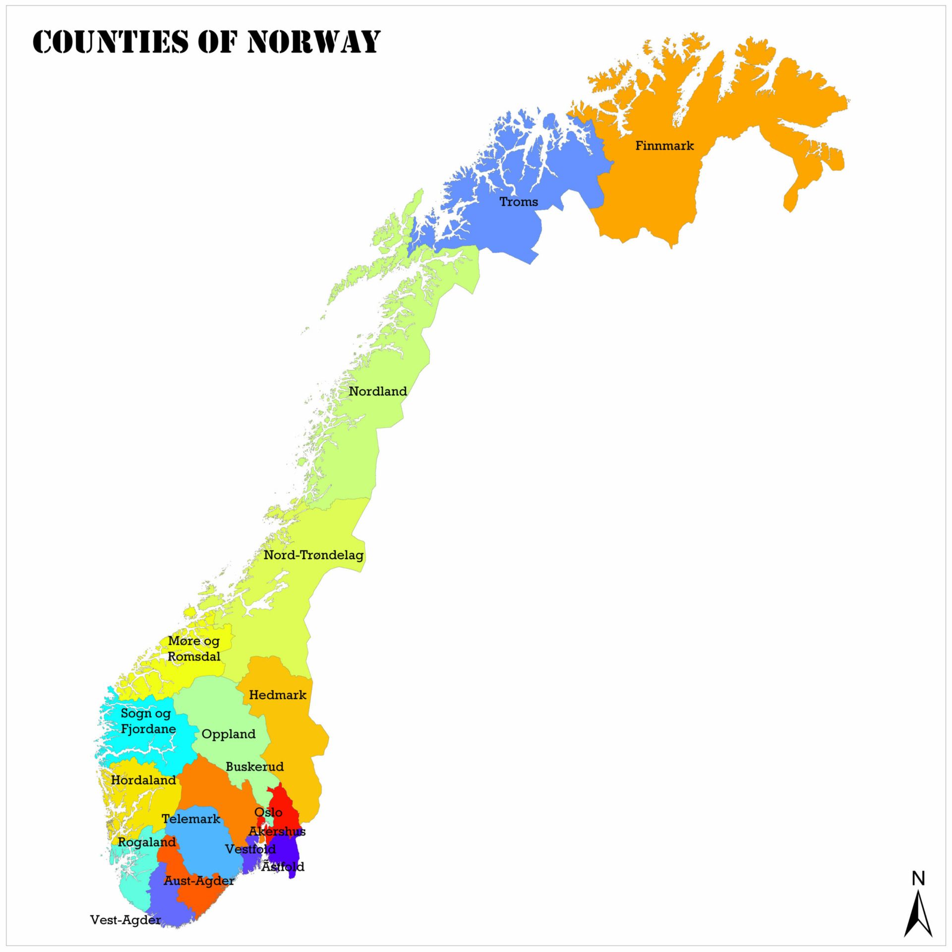 Comment traduire un site web en norvégien language-maps norway