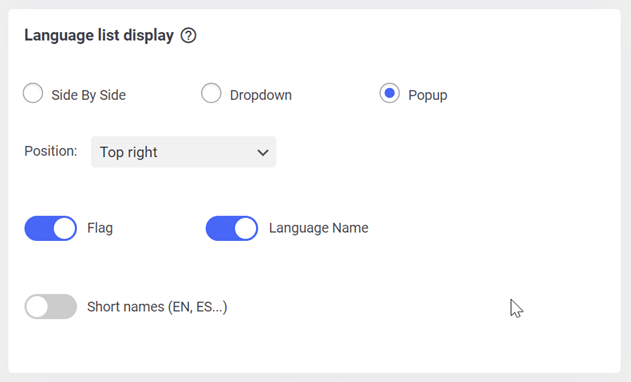 How to translate a WordPress website hosted on wordpres.com-new language display