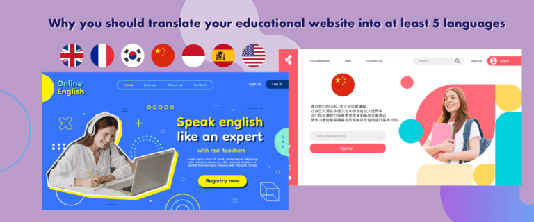 Pourquoi devriez-vous traduire votre site web éducatif dans au moins 5 langues