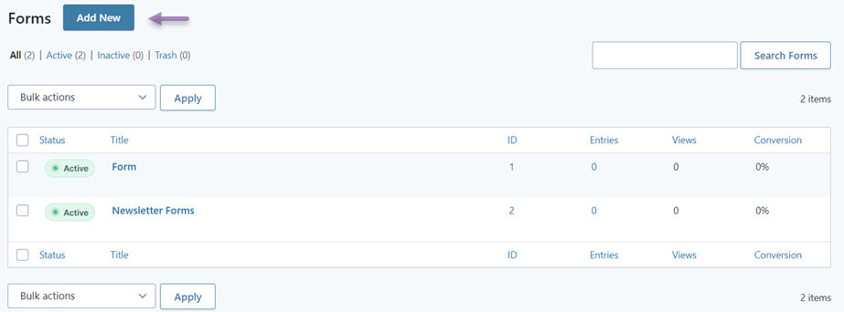 Sådan oversætter og redigerer du automatisk Gravity Forms plugin-tilføj mew-formular