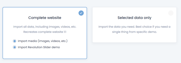 Cómo hacer que el tema BeTheme sea multilingüe con traducción de contenido: elija el sitio web completo