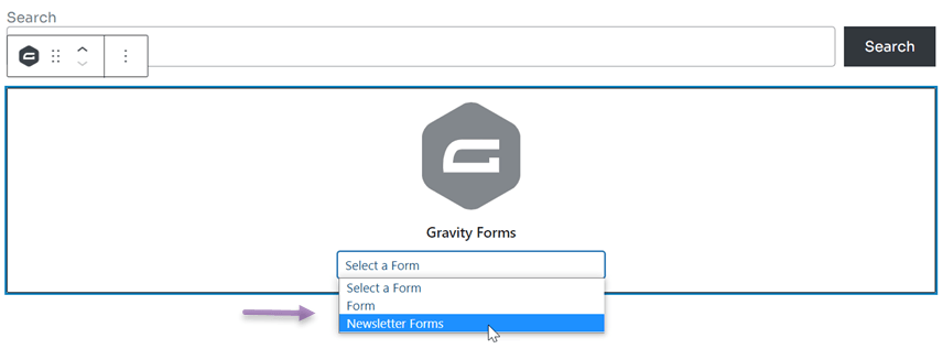 So übersetzen und bearbeiten Sie das Gravity Forms-Plugin automatisch. Wählen Sie ein Formular aus