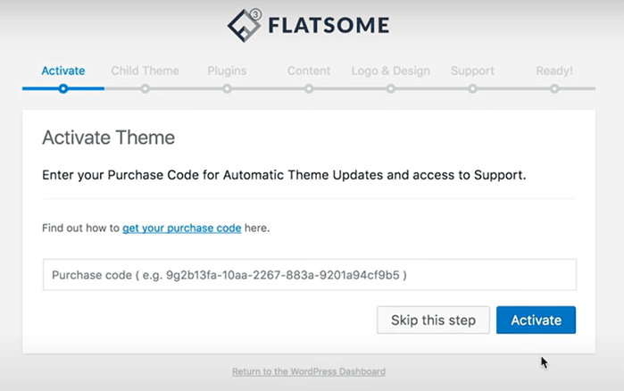 Cara membuat tema Flatsome multibahasa dengan dan terjemahan konten