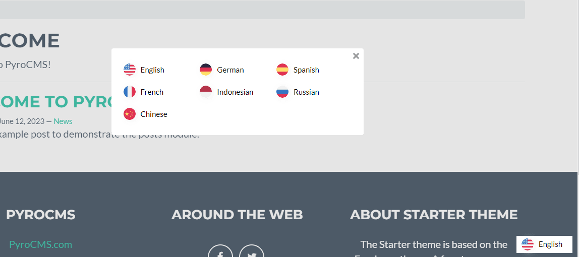Pyrocms-language-switcher