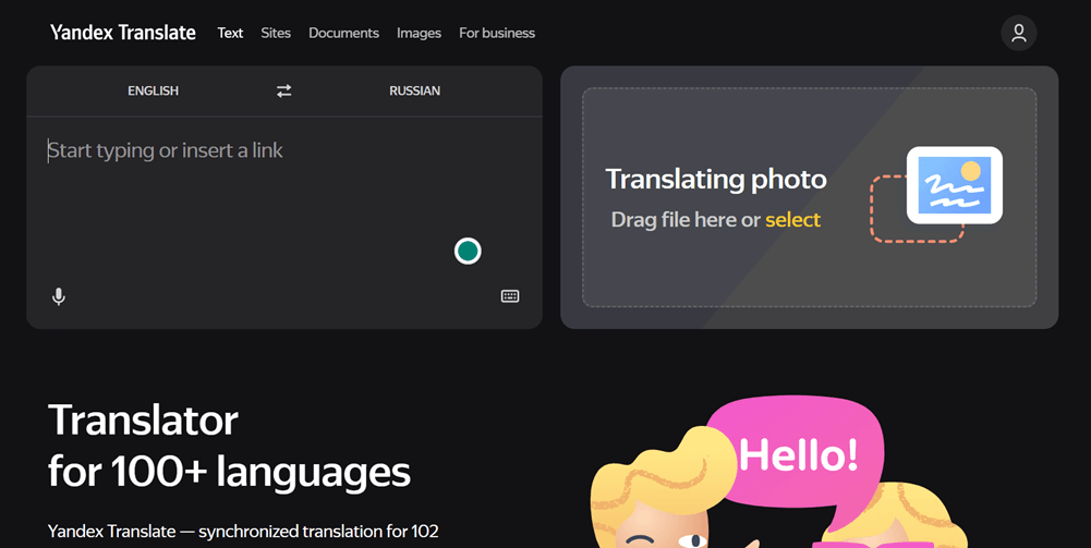 alternative to Google Translate for websites translation