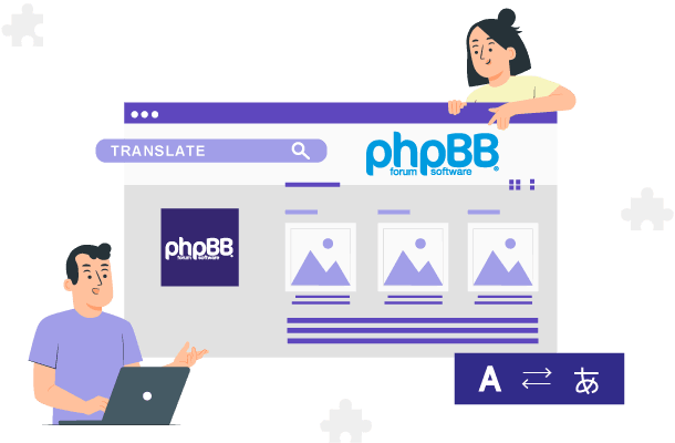 fast phpBB translation