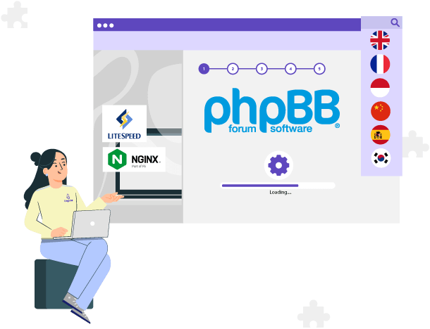 mudah untuk menginstal phpBB Linguise