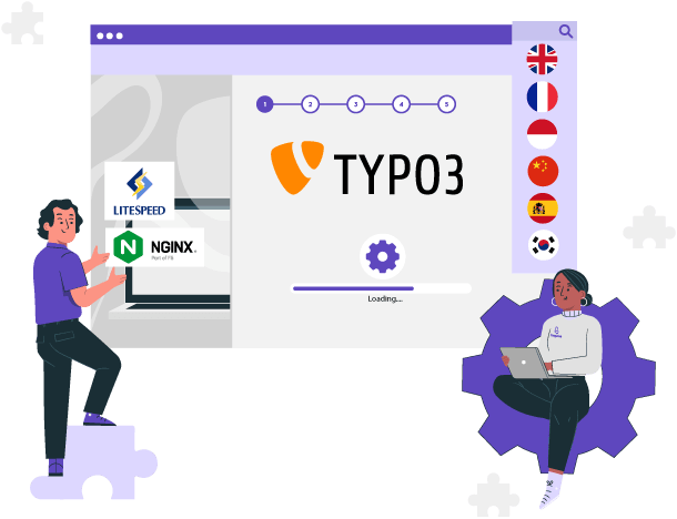 Facile da installare, funziona su TYPO3 + tutti i server PHP