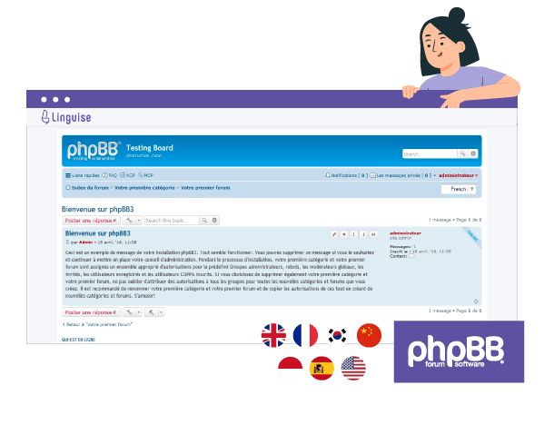 Terjemahan Efisien Untuk Situs Forum PhpBB 