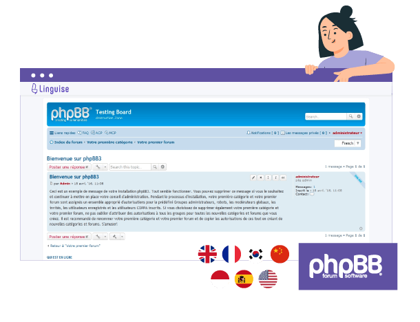 Terjemahan Efisien Untuk Situs Forum PhpBB