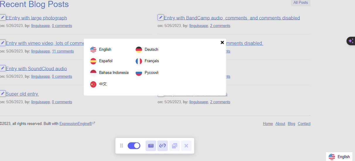 ExpressionEngine-cms-language-switcher