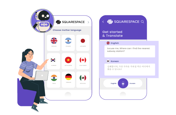 High Quality AI Translations For Squarespace