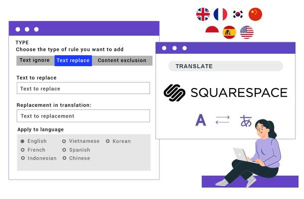 Squarespace's Translation Rules And Dictionaries