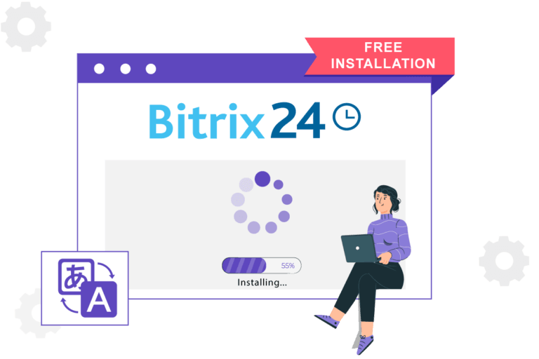 Solicite uma instalação gratuita em sua loja Bitrix24