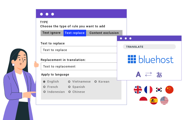 Bluehost Translation Rules And Dictionaries