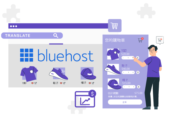 Steigern Sie die Conversions Bluehost Website