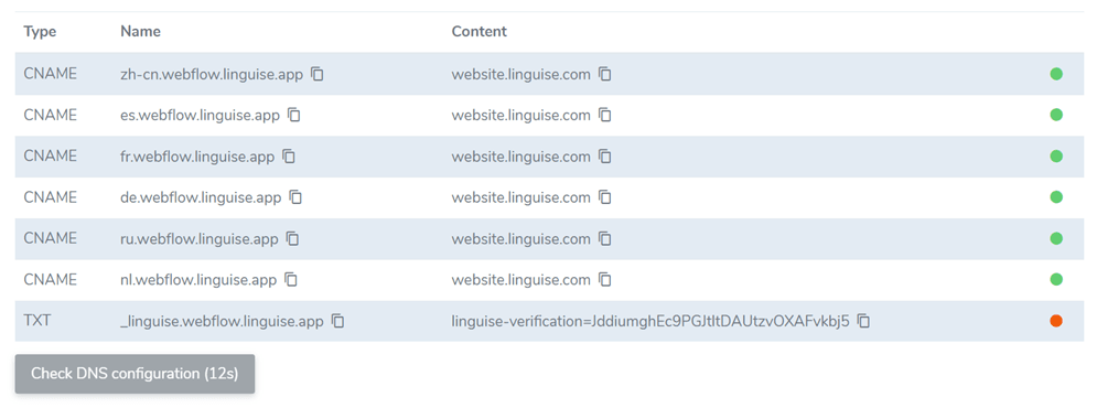 Cara menerjemahkan semua konten situs Webflow Anda dalam 10 menit-DNS webflow