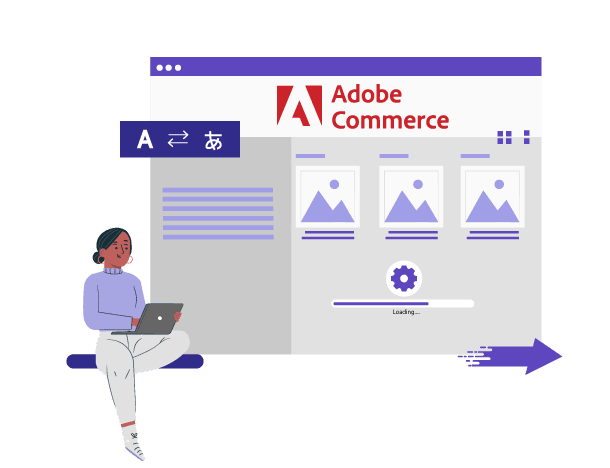 Fast Light Adobe Commerce oversættelsesudvidelse