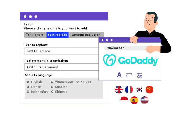 Godaddy Translation Rules And Dictionaries