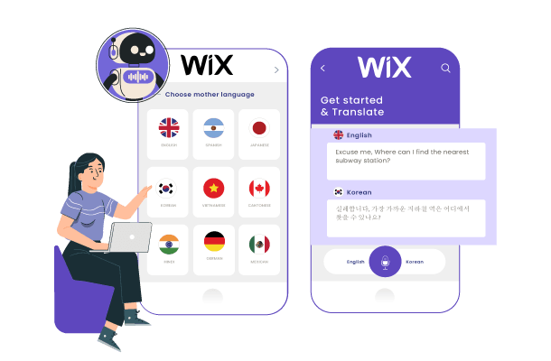 Traduction du langage WIX de haute qualité