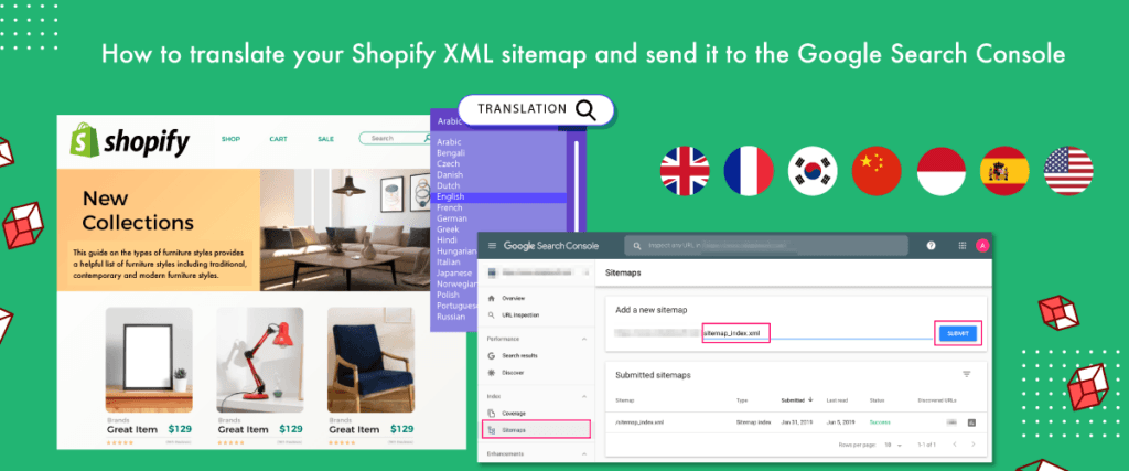 Shopify XML site haritanızı nasıl çevirip Google Search Console&#39;a gönderme