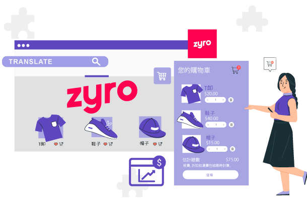 ¡Aumente su transacción de comercio electrónico Zyro !
