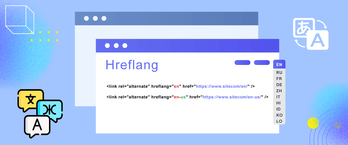 Listează codurile de limbă Hreflang și cum se implementează