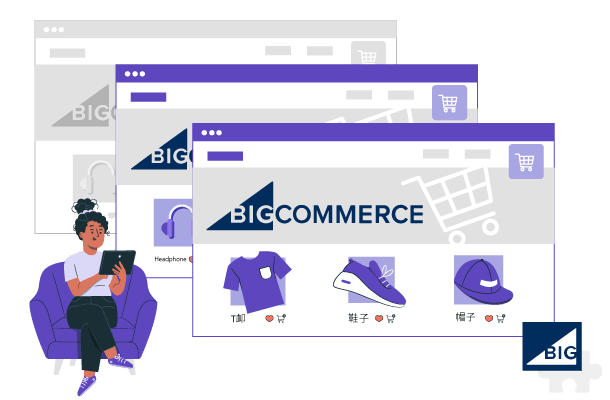 Traduções ilimitadas para seu site baseado em Bigcommerce