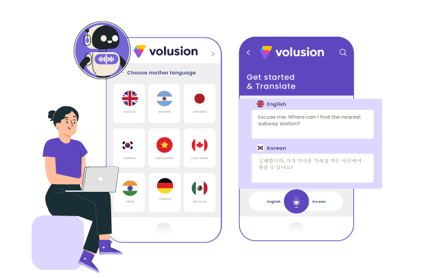 Uso Volusion de traducciones de IA de alta calidad