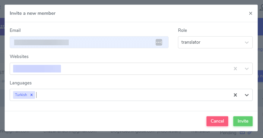 Squarespaceに多言語人間の翻訳者を追加する方法 - 翻訳者を追加Squarespace