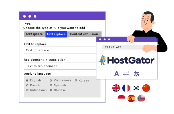 Aturan dan Kamus Terjemahan Hostgator 