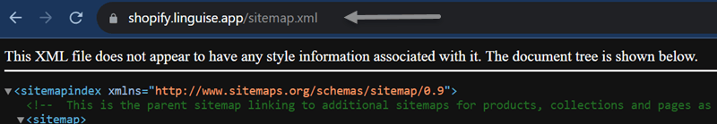 Cómo traducir su mapa de sitio XML Shopify y enviarlo a Google Search Console