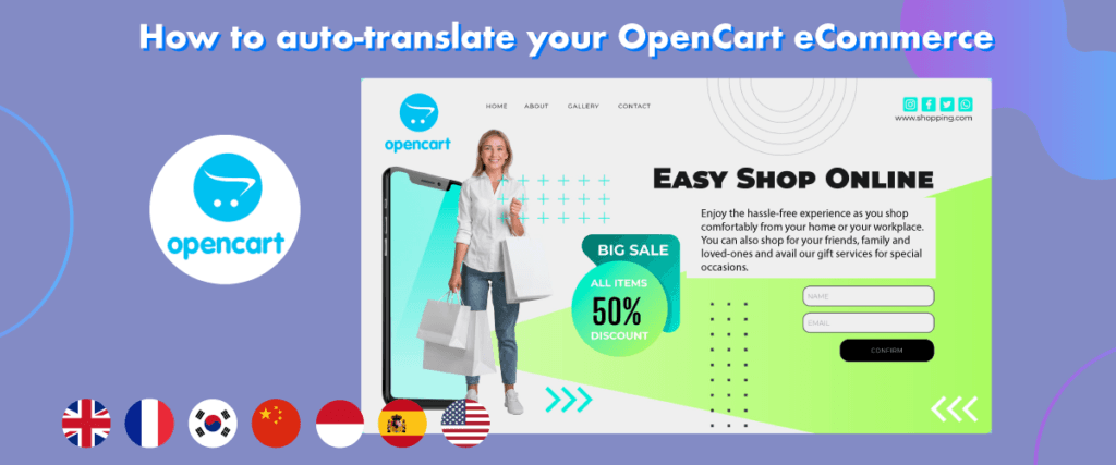 How to auto-translate your OpenCart eCommerce