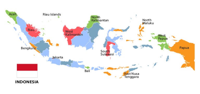 toptalte sprog Indonesien