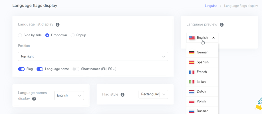 Cómo configurar el selector de idiomas para Drupal