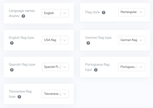 Cara mengatur pengalih bahasa untuk desain Drupal -flags