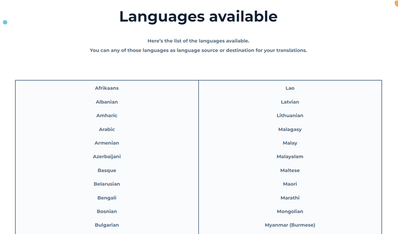 langues disponibles – Pourquoi devriez-vous traduire votre site web lié à la cryptographie dans au moins 5 langues