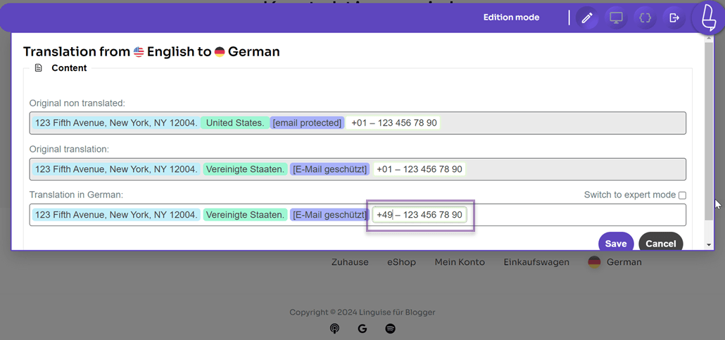 Sådan lokaliseres design og layout af en webbite