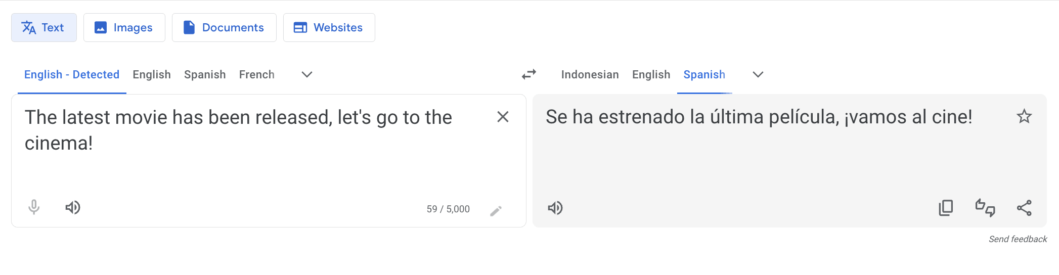 google translate