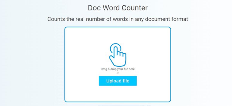 Doc word counter - Cele mai bune site-uri web de contor de cuvinte pentru pagini web