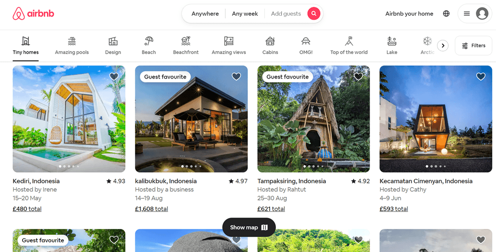 Airbnb - أمثلة التوطين: أكثر من 5 شركات تقوم بذلك بشكل صحيح