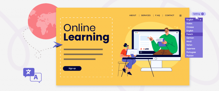 Como criar cursos online multilíngues para um público global e internacional